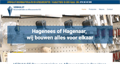 Desktop Screenshot of bouwmaterialenverhulst.nl