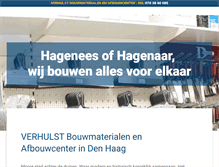 Tablet Screenshot of bouwmaterialenverhulst.nl
